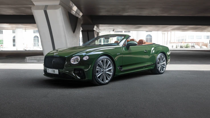 BENTLEY GTC2024 GREEN RENTAL IN DUBAI - undefined